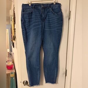 Judy Blue Dark Wash Skinny Jeans - Blue